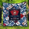 Ncaa Uic Flames Quilt Blanket 1274