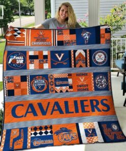 Ncaa Virginia Cavaliers Quilt Blanket 247