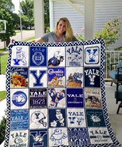 Ncaa Yale Bulldogs Quilt Blanket 1536