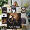 Neil Young Quilt Blanket For Fans Ver 17