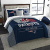 New England Patriots Bedding Set (duvet Cover & Pillow Cases)
