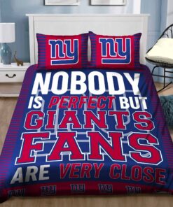 New York Giants Bedding Set Duvet Cover Pillow Cases