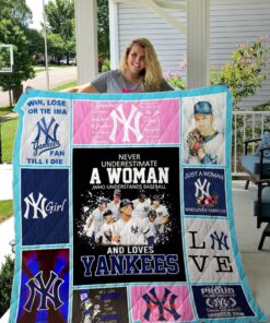 New York Yankees Quilt Blanket- Custom Quilt 01