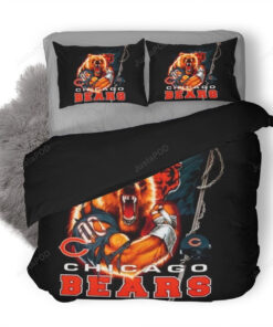 Nfl Chicago Bears #2 Duvet Cover Bedding Set
