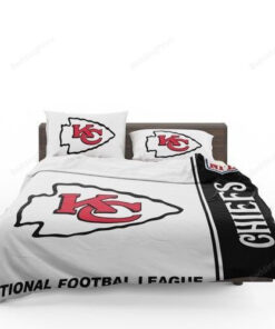 Nfl Kansas City Chiefs 3d Duvet Cover Bedding Set