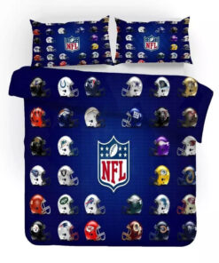 Nfl National Football League American Football Bedding Set For Fans Duvet Cover Pillow Cases