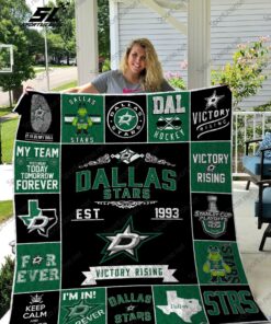 Nhl 8211 Dallas Stars 17 Quilt Blanket