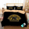 Nhl Boston Bruins 1 Logo 3d Personalized Customized Beddingsets Duvet Cover Bedroom Set Bedset Bedlinen V