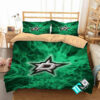 Nhl Dallas Stars 2 Logo 3d Personalized Customized Beddingsets Duvet Cover Bedroom Set Bedset Bedlinen V