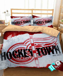 Nhl Detroit Red Wings 1 Logo 3d Duvet Cover Bedding Sets V
