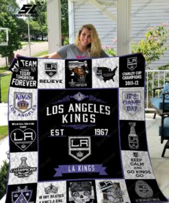 Nhl Los Angeles Kings 17 Quilt Blanket