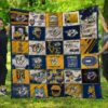 Nhl Nashville Predators Quilt Blanket