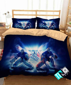 Nhl New York Rangers 3 Logo 3d Personalized Customizedbedding Sets Duvet Cover Bedroom Set Bedset Bedlinen N