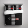 Nintendo Nes Controller Illustration Duvet Cover Bedding Set