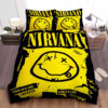 Nirvana Logo 1987 Smells Like Teen Spirit Bed Sheets Duvet Cover Bedding Sets