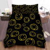 Nirvana Smiley Logo Pattern Bed Sheets Duvet Cover Bedding Sets