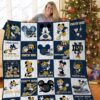 Notre Dame Fighting Irish Disney Quilt Blanket