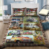 Old Truck Vintage Bed Sheets Duvet Cover Bedding Sets Perfect Gifts For Truck Lover Gifts For Birthday Christmas Thanksgiving