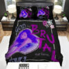 Olivia Rodrigo Heartbreak Hotline Purple Theme Bed Sheets Duvet Cover Bedding Sets