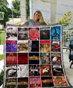Pantera Albums Cover Poster Quilt Blanket Ver 2