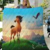 Personalized Spirit Horse Quilt Blanket