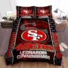 Personlized Custom Name San Francisco 49ers Duvet Covers Bedding Set Gift For Fans