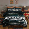 Philadelphia Eagles Bedding Set Sleepy Halloween And Christmas (duvet Cover & Pillow Cases)