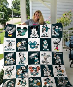 Philadelphia Eagles Disney Quilt Blanket
