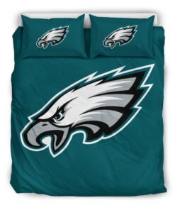 Philadelphia Eagles Duvet Cover Bedding Set