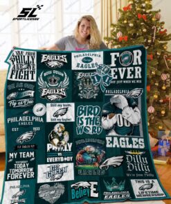 Philadelphia Eagles Lx Quilt Blanket