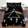 Pink Floyd Members Photo On The Dark Side Of The Moon Album Cover Bed Sheet Spread Comforter Duvet Cover Bedding Sets