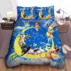 Pokemon All Eevee Evolutions On The Moon Bed Sheets Spread Duvet Cover Bedding Sets
