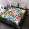 Pokemon Eevee Evolution 3d Quilt Bed Set