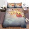 Pokemon, Pikachu Reading Books Bed Sheets Duvet Cover Bedding Sets