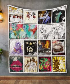 Portugal The Man Album Covers Quilt Blanket