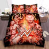 Randy Orton Signature Photograph In Red Bed Sheet Duvet Cover Bedding Sets