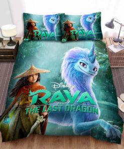 Raya And The Last Dragon (2021) Poster Movie Poster Bed Sheets Duvet Cover Bedding Sets Ver 6