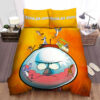 Regular Show Benson Angry With Mordecai And Rigby Bed Sheets Spread Duvet Cover Bedding Sets