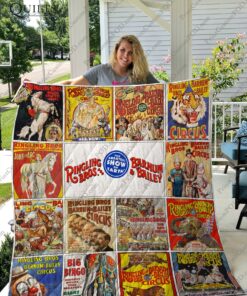 Ringling Bros And Barnum Amp Bailey Circus Quilt Blanket