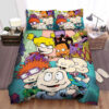 Rugrats Characters In Comics Art Bed Sheets Spread Duvet Cover Bedding Sets