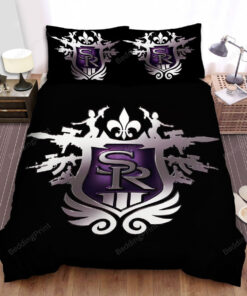 Saints Row The Third Guns And Girls Logo Bed Sheets Spread Duvet Cover Bedding Sets