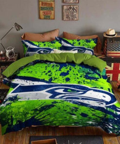 Seattle Seahawks B160973 Bedding Set Sleepy Halloweenand Christmas Sale