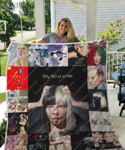 Sia Furler Albums Quilt Blanket For Fans Ver 17