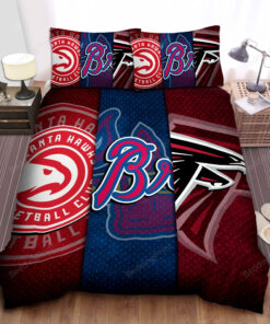 Sports Georgia Sport Teams Bed Sheet Duvet Cover Bedding Sets