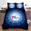 Sports Pennsylvania Nba Team Philadelphia 76ers Bed Sheet Spread Comforter Duvet Cover Bedding Sets