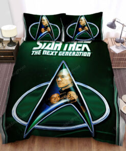 Star Trek: The Next Generation Movie Season 4 Poster Bed Sheets Duvet Cover Bedding Sets