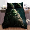 Star Wars Old Master Yoda Digital Illustration Bed Sheets Duvet Cover Bedding Sets