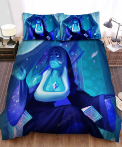 Steven Universe Blue Diamond Artwork Bed Sheets Spread Duvet Cover Bedding Sets