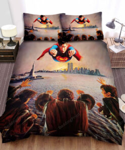 Superman Ii (1980) Poster Movie Poster Bed Sheets Duvet Cover Bedding Sets Ver 2