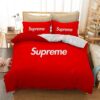 Supreme Logo Duvet Cover Bedding Set